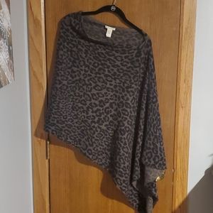 White + Warren Cashmere Ruana